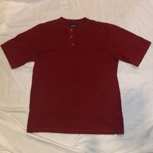 *Never Worn* Henley Red Shirt